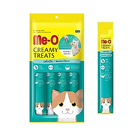 (3) Me-O Creamy Treats Kurutulmuş Ton Balığı Ek Besin ve Kedi Ödülü 60 Gr ( 4 x 15 Gr )