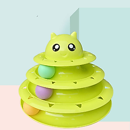 İnteraktif 3 katlı Kule Kedi Oyuncağı