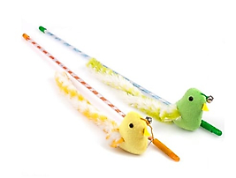 Nunbell Kedi Oltası Hışırtılı Renkli Kuşlar