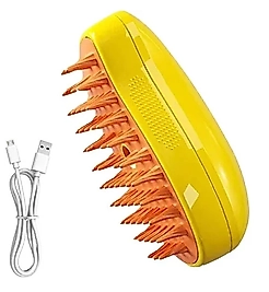 Buharlı Kedi ve Köpek Bakım Yumuşak Silikon Fırça Tarak