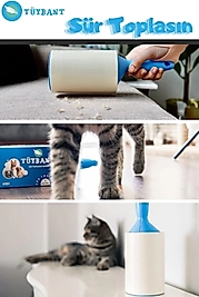 Tüybant Kedi Köpek Tüy Kıl Toz Toplama Rulosu Large Boy