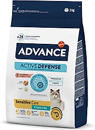 Advance Sterilized Somonlu Kısırlaştırılmış Kedi Maması 3kg