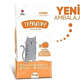 Trendline Tavuk Etli Yavru Kedi Maması (15 kg)