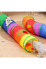 179 Düz Model Kedi Oyun Tüneli 115 cm