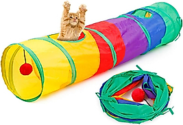 179 Düz Model Kedi Oyun Tüneli 115 cm