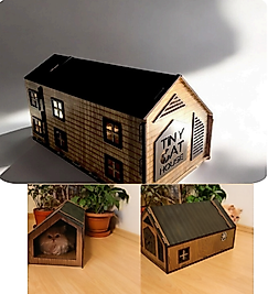 Tiny Cat House Kedi Evi