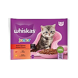 Whiskas Yavru Kedi Pouch Mama (4 x 85 g)