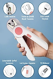 Ata Home Korumalı ve Led'li  Kedi Köpek Tırnak Makası