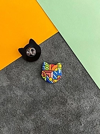 Mozaik Kedi | Yaka Rozeti