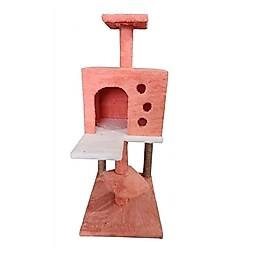 Jolly 3 Katlı Merdivenli Tırmalamalı Geniş Kedi Evi