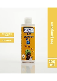 Bioxi Kedi & Köpek Şampuanı Pet Şampuan 200 ml