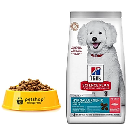 Hill's Hypoallergenic Somonlu Orta Irk Açık Köpek Maması
