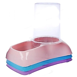 Şenyayla Kedi ve Köpekler İçin Hazneli Mama ve Su Kabı 1.5 Lt