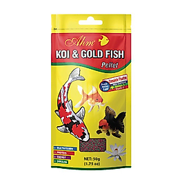 AHMi Goldfish Pellet Japon Balıkları Için Yem 50 gr