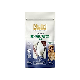 Nutri Canin Kuzu Etli Dental Köpek Ödül Kemiği  L(120 g)
