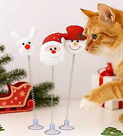 Evcil Hayvan Yılbaşı Konsepti Vantuzlu Oyuncak