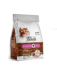 Felicia Kitten Düşük Tahıllı Tavuklu Yavru Kedi Maması 1000 gr.