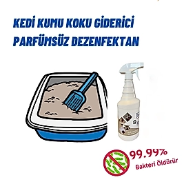 Bioxi Kedi Kumu ve Tuvalet Koku Giderici Spray 1 LT