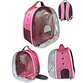 Lavista Astronot Kedi Köpek Taşıma Çantası PEMBE