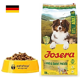 Josera Kuzu & Tatlı Patates Tahılsız All Size Yetişkin Köpek Maması 1000 g.