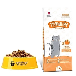 Trendline Tavuk Etli Açık Yavru Kedi Maması 1000 g.
