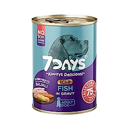 7 Days Taze Balıklı Yetişkin Köpek Maması (415 g)