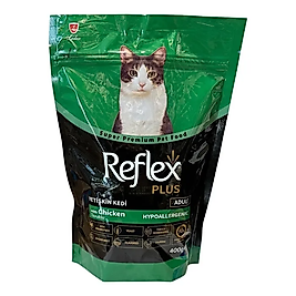 Reflex Plus Yetişkin Tavuklu Hypoallergenic Kedi Maması 400 Gr