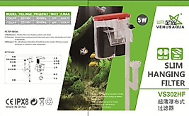 Venüsaqua VS-302HF Akvaryum Şelale Filtre 5w 300 l/h