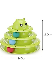 İnteraktif 3 katlı Kule Kedi Oyuncağı