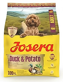 Josera Ördek & Potates Tahılsız Mini Irk Yetişkin Köpek Maması 900 g. (Orjinal Kapalı Ambalaj)