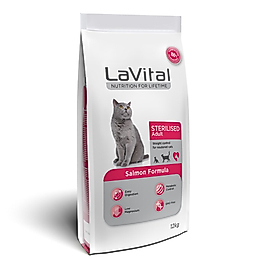 Lavital Sterilised Somonlu Kısırlaştırılmış Kedi Maması 1000 gr.