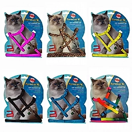 Eurocat Kedi Göğüs Tasması mix color