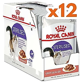 Royal Canin Gravy  Kısırlaştırılmış Yaş Kedi Maması 85 Gr x 12 Adet