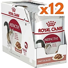 Royal Canin Gravy Instinctive Yaş Kedi Maması 85 Gr x 12 Adet