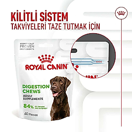 Royal Canin Chews Yetişkin Köpekler İçin Sindirim Sistemi Destekleyici Ödül Maması 160 Gr