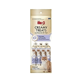 Me-O Creamy Treats Ton Balıklı ve Taurinli Kedi Ödül Maması (4 x 15 g)