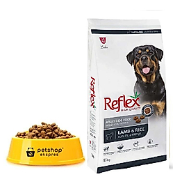 Reflex Kuzu Etli Açık Yetişkin Köpek Maması 1000 g.
