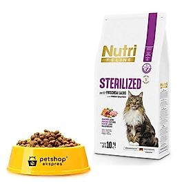 Nutri Feline Somonlu Açık Kısırlaştırılmış Kedi Maması