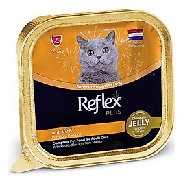 Reflex Plus Jöleli Dana Etli Kedi Konservesi 85 GR