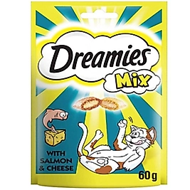 Dreamies Somon Ve Peynirli Mix Kedi Ödülü 60 Gr