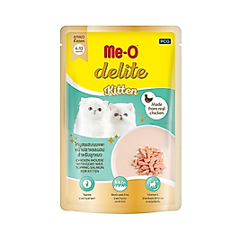 Me-o Delite Pouch Tavuk Etli Yavru Kedi Konservesi (70 g)