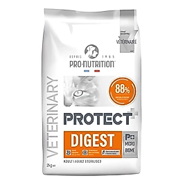 Pro Nutrition Protect Veterinary Digest Hypo-Allergenic Kedi Maması 2kg (Özel beslenme , diyetik, dermatoz ve aşırı tüy dökülmesi)
