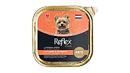 Reflex Plus Kuzu Etli ve Bal Kabakli Kiyilmis Kucuk Irk Konserve Kopek Mamasi 85 g