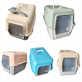 Kapalı  Kedi Tuvaleti Üstü Açılır