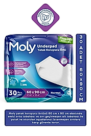 Moly Yatak Koruyucu Örtü 60x90 Cm 30'lu ÇİŞ PEDİ KEDİ KÖPEK