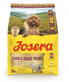Josera Kuzu & Tatlı Patates Tahılsız Mini Irk Yetişkin Köpek Maması 900 g. (Orjinal Kapalı Ambalaj)