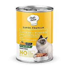 New Chefs Choice Pate Tavuklu ve Sebzeli Ezme Kedi Yaş Maması 400 Gr