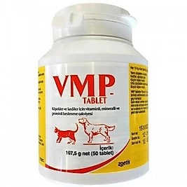 Zoetis Vmp Kedi & Köpek Vitamin Tablet (50 Tablet)