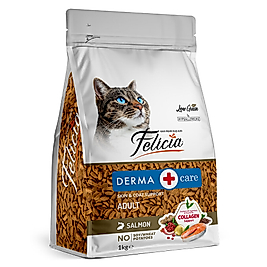 Felicia Düşük Tahıllı Yetişkin Somonu Kedi Maması 1000 gr.
