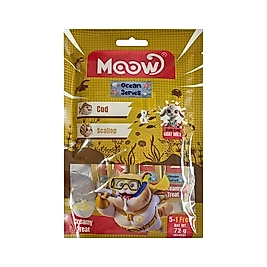 Moow Morina Balıklı ve Keçi Sütlü Krema Kedi Ödülü (6 x 12 g)